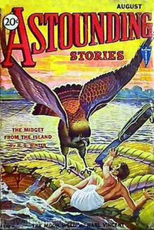 Astounding Stories 20, August 1931 by  Harry Bates