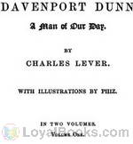 Davenport Dunn, Volume 1 (of 2) A Man Of Our Day by Charles James Lever