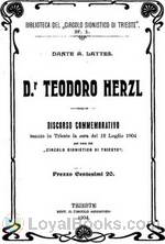 Dr. Teodoro Herzl by Dante A. Lattes