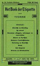 Het boek der Etiquette by Yvonne