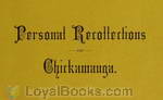 Personal Recollections of Chickamauga A Paper Read before the Ohio Commandery of the Military Order of the Loyal Legion of the United States by James R. (James Richards) Carnahan