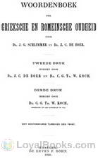 Woordenboek der Grieksche en Romeinsche oudheid by Dr. J. G. Schlimmer
