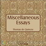 Miscellaneous Essays by Thomas de Quincey