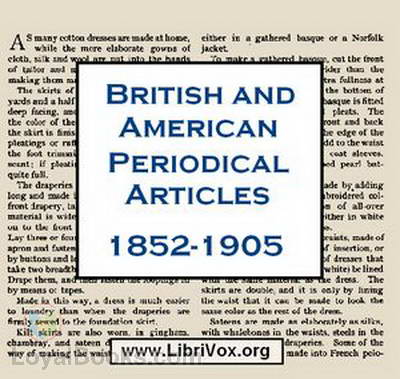British & American Periodical Articles 1852-1905 by Unknown