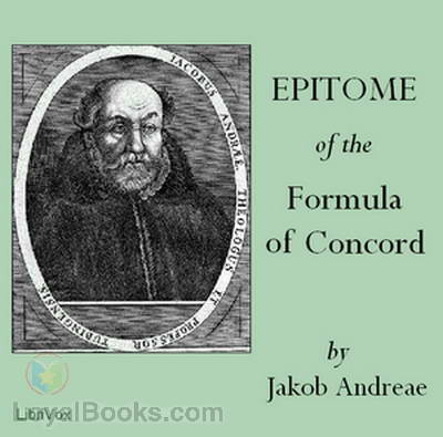Epitome of the Formula of Concord by Jakob Andreae