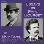 Essays on Paul Bourget by Mark Twain