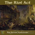 The Riot Act by British Parliament