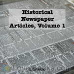 Historical Newspaper Articles by Various