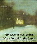 The Case of the Pocket Diary Found in the Snow by Augusta Groner